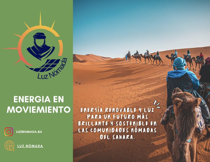 Luz Nómada: mochilas solares para llevar al Sahara